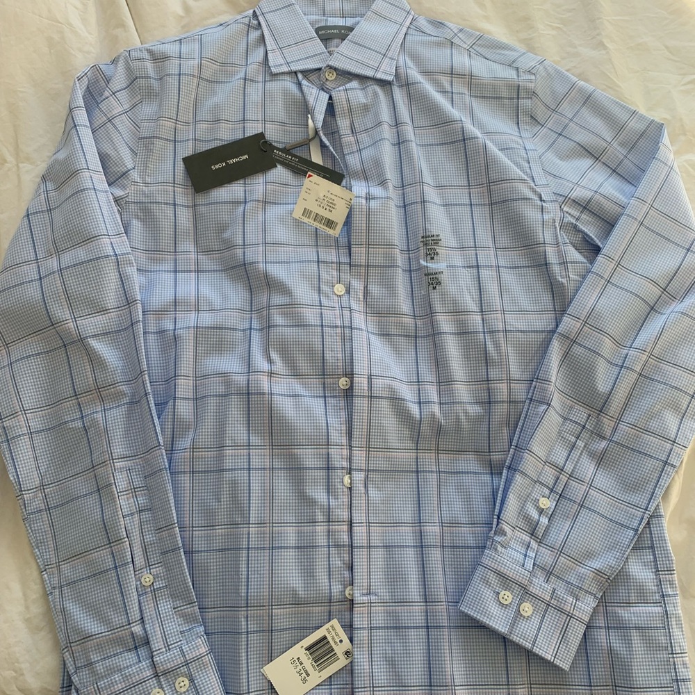 Michael Kors Men’s Dress shirt NWT